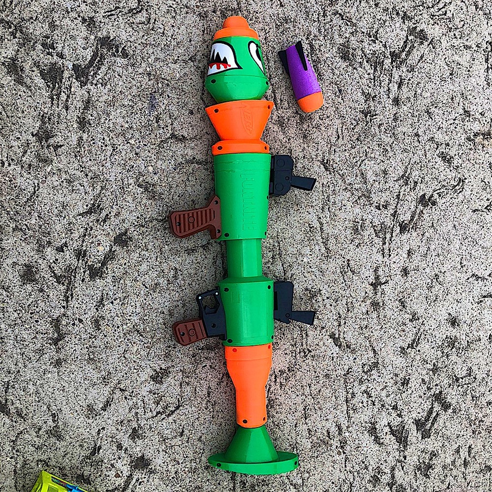 Fortnite Rocket Launcher Nerf Gun.